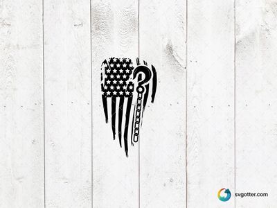 Patriotic Truck Design, Best for truck enthusiasts, best on t-shirt, best to be applied with screen printing