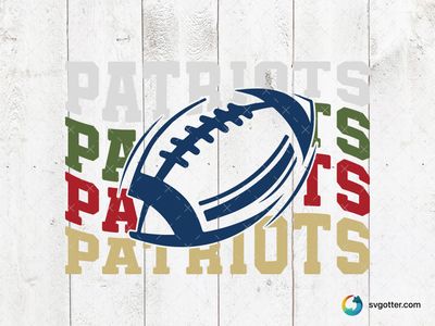 Patriots Football Design, Best for sports fans, best on t-shirt, best to be applied with screen printing