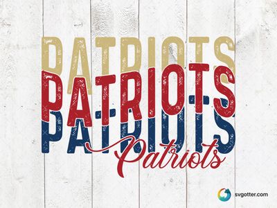 Patriots Football Design, Best for sports fans, best on t-shirt, best to be applied with screen printing