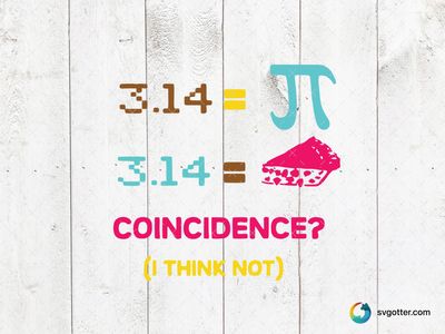 Pi Day Coincidence, Best for students, best on t-shirts, best to be applied with screen printing