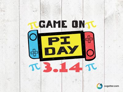 Pi Day Gaming Design, Best for students, best on t-shirt, best to be applied with screen printing