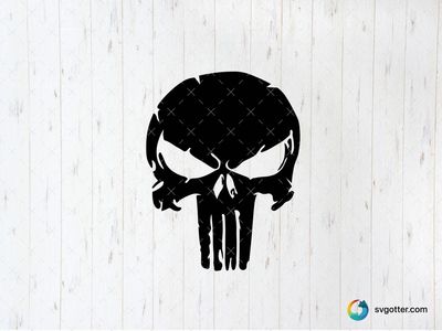 Police Skull Emblem, Best for police supporters, best on t-shirt, best to be applied with heat transfer vinyl