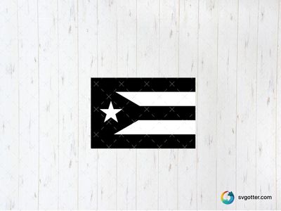 Puerto Rican Flag Design, Best for national pride enthusiasts, best on t-shirt, best to be applied with screen printing
