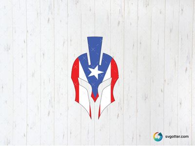 Puerto Rican Flag Helmet, Best for activists, best on t-shirt, best to be applied with screen printing