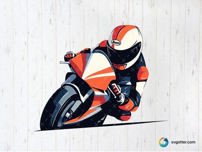 Racing Motorcycle Illustration, Best for motorcycle enthusiasts, best on wall art, best to be applied with sublimation