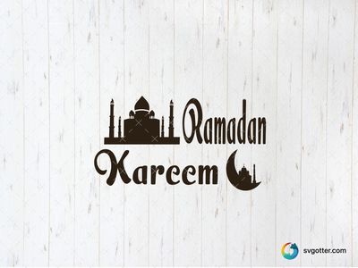 Ramadan Kareem Mosque Design, Best for Muslims, best on wall art, best to be applied with sublimation