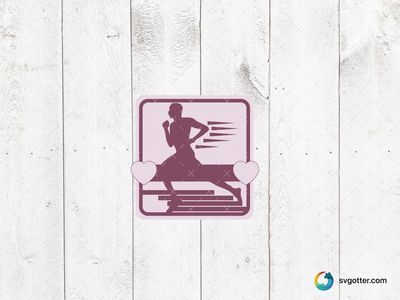 Running Athlete Icon, Best for athletes, best on t-shirt, best to be applied with screen printing
