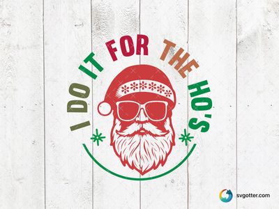 Santa Christmas Humor Design, Best for holiday enthusiasts, best on t-shirt, best to be applied with screen printing