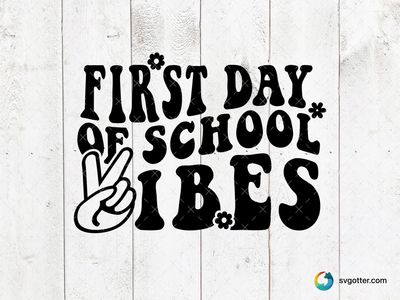 School Supplies Silhouette, Best for students, best on t-shirt, best to be applied with screen printing
