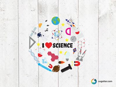 Science Enthusiast Design, Best for students and teachers, best on t-shirts and notebooks, best to be applied with sublimation and screen printing