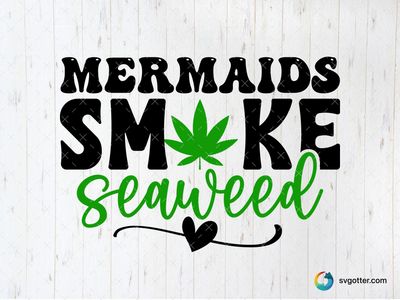 Seaweed Wordplay Design, Best for activists, best on t-shirt, best to be applied with screen printing