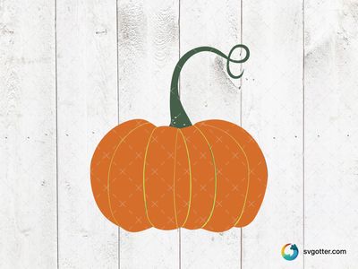 Simple Pumpkin Illustration, Best for autumn enthusiasts, best on tote bags, best to be applied with sublimation