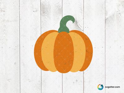 Simple Pumpkin Illustration, Best for gardeners, best on tote bag, best to be applied with sublimation