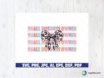 Small Business Owner Design, Best for entrepreneur, best on tote bag, best to be applied with sublimation