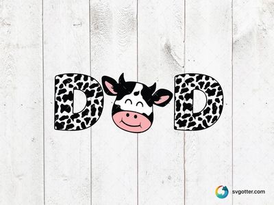Smiling Cow Design, Best for animal lovers, best on t-shirt, best to be applied with heat transfer vinyl