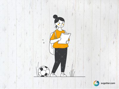 Soccer Mom with Clipboard, Best for mom, best on t-shirt, best to be applied with sublimation