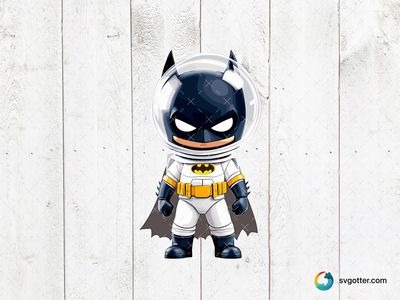 Space Suit Batman, Best for superhero fans, best on t-shirt, best to be applied with sublimation