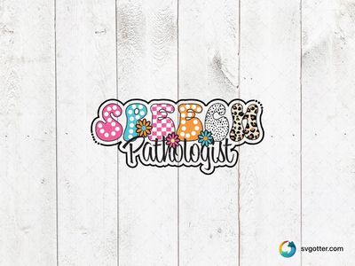 Speech Pathologist Design, Best for teachers, best on t-shirt, best to be applied with heat transfer vinyl