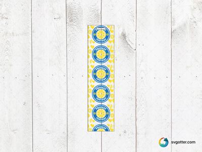 Squeeze the Day Lemon Pattern, Best for students, best on notebook cover, best to be applied with print and cut