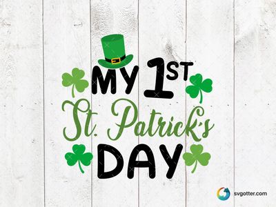 St Patrick's Day Celebration Design, Best for holiday enthusiast, best on t-shirt, best to be applied with heat transfer vinyl