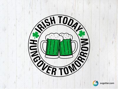 St Patrick's Day Cheers, Best for holiday enthusiast, best on t-shirt, best to be applied with screen printing
