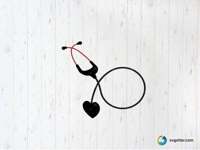Stethoscope Heart Keychain, Best for doctors and nurses, best on keychains, best to be applied with engraving or laser cutting