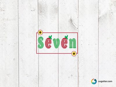 Strawberry Seven Birthday Design, Best for birthday celebrant, best on t-shirt, best to be applied with heat transfer vinyl