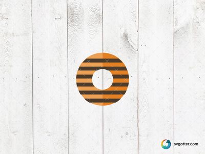 Striped Donut Design, Best for dessert lovers, best on t-shirt, best to be applied with sublimation