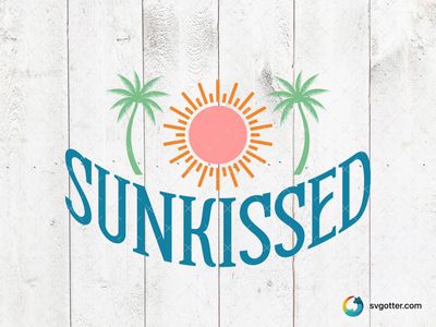 Sunkissed Tropical Design, Best for beach lovers, best on t-shirts, best to be applied with sublimation
