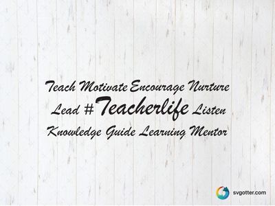 Teacher Life Motivational Wrap, Best for teachers, best on glass, best to be applied with adhesive vinyl