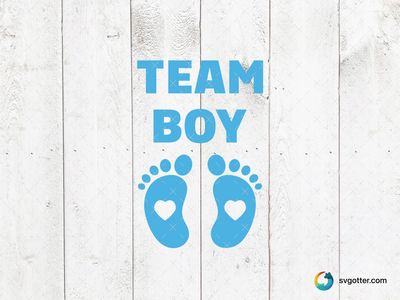 Team Boy Baby Announcement, Best for family, best on baby onesies, best to be applied with heat transfer vinyl
