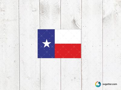 Texas State Flag, Best for Texans, best on wall art, best to be applied with screen printing