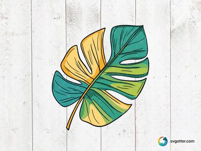Tropical Monstera Leaf, Best for nature lovers, best on wall art, best to be applied with sublimation