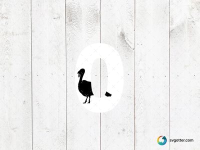 Turkey Silhouette Font, Best for artists, best on t-shirt, best to be applied with screen printing