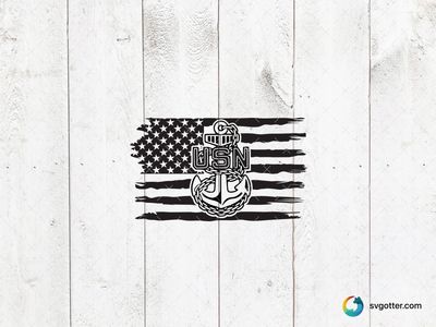 US Navy American Flag Design, Best for military personnel, best on t-shirt, best to be applied with screen printing