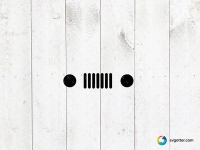 Vehicle Grille Icon, Best for car enthusiasts, best on t-shirt, best to be applied with screen printing