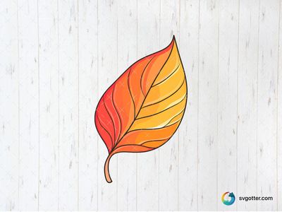 Vibrant Autumn Leaf, Best for nature lovers, best on wall art, best to be applied with sublimation