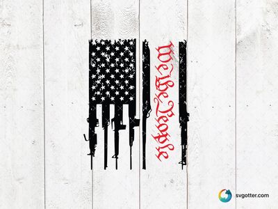 We the People Design, Best for activists, best on t-shirt, best to be applied with screen printing