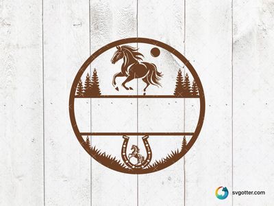 Western Horse Silhouette, Best for horse lovers, best on wall art, best to be applied with laser cutting