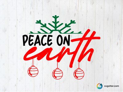 Winter Earth Design, Best for holiday enthusiasts, best on t-shirts, best to be applied with screen printing